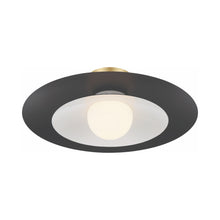 Load image into Gallery viewer, Welsh LED Flush Mount Ceiling Light in Detail.
