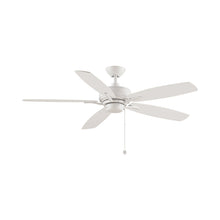 Load image into Gallery viewer, Aire Deluxe Indoor Ceiling Fan in Matte White (Matte White) (Without Light Kit).
