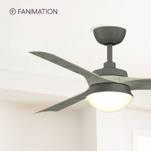 Load image into Gallery viewer, Barlow Indoor / Outdoor LED Ceiling Fan in Detail.
