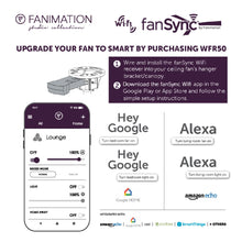 Load image into Gallery viewer, Barlow Indoor / Outdoor LED Ceiling Fan in Detail.
