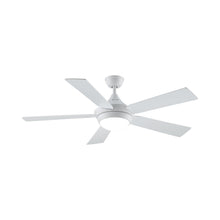 Load image into Gallery viewer, Celano v2 Indoor LED Ceiling Fan in Matte White.
