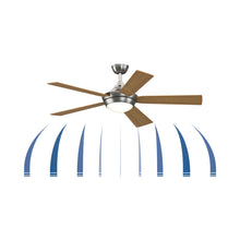 Load image into Gallery viewer, Celano v2 Indoor LED Ceiling Fan in Detail.
