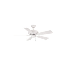 Load image into Gallery viewer, Edgewood Outdoor Ceiling Fan in Matte White (44-Inch).
