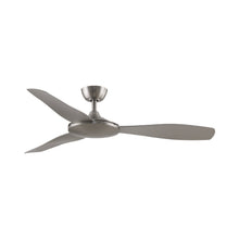 Load image into Gallery viewer, GlideAire Outdoor Ceiling Fan in Brushed Nickel.
