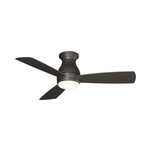 Load image into Gallery viewer, Hugh Outdoor LED Ceiling Fan in Matte Greige (44-Inch).
