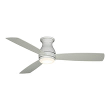Load image into Gallery viewer, Hugh Outdoor LED Ceiling Fan in Matte White (52-Inch).
