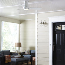 Load image into Gallery viewer, Hugh Outdoor LED Ceiling Fan in living room.
