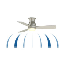 Load image into Gallery viewer, Hugh Outdoor LED Ceiling Fan in Detail.
