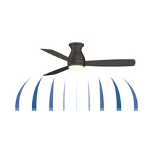 Load image into Gallery viewer, Hugh Outdoor LED Ceiling Fan in Detail.
