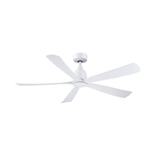 Load image into Gallery viewer, Kute5 Outdoor Ceiling Fan in Matte White (Matte White Blade).
