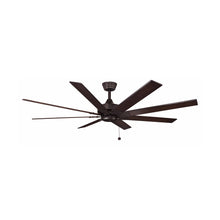 Load image into Gallery viewer, Levon Indoor Ceiling Fan in Dark Bronze.
