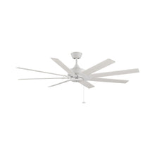 Load image into Gallery viewer, Levon Indoor Ceiling Fan in Matte White.
