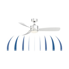 Load image into Gallery viewer, SculptAire Outdoor LED Ceiling Fan in Detail.
