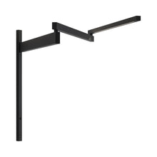 Load image into Gallery viewer, Black Flag LED Wall Light in Black.
