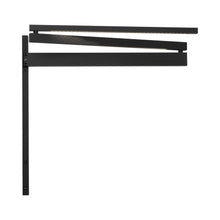 Load image into Gallery viewer, Black Flag LED Wall Light in Detail.
