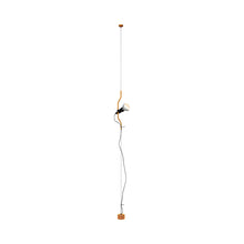 Load image into Gallery viewer, Parentesi Floor Lamp in Orange.

