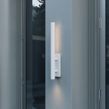 Load image into Gallery viewer, Flue™ Outdoor LED Wall Light in Detail.
