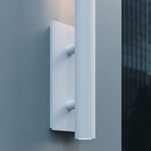 Load image into Gallery viewer, Flue™ Outdoor LED Wall Light in Detail.
