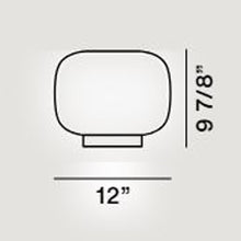 Load image into Gallery viewer, Chouchin Flush Mount Ceiling Light - line drawing.
