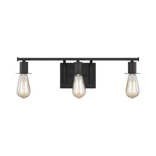 Load image into Gallery viewer, Brut Bath Wall Light in Midnight Black.
