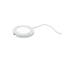Load image into Gallery viewer, Disk Light 3W 12V 180 lumens 3000K 90 CRI LED Bulb in Detail.
