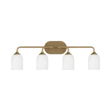 Load image into Gallery viewer, Emile Bath Vanity Light in Satin Bronze (Extra Large/Not Included).

