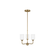 Load image into Gallery viewer, Emile Chandelier in Satin Bronze (Small/Not Included).

