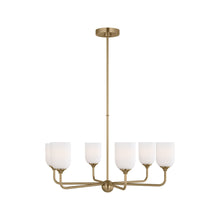 Load image into Gallery viewer, Emile Chandelier in Satin Bronze (Large/Not Included).
