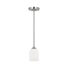Load image into Gallery viewer, Emile Pendant Light in Brushed Steel (Not Included).
