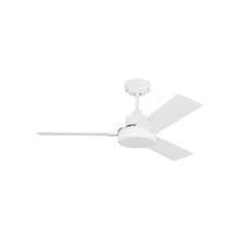 Load image into Gallery viewer, Jovie Outdoor Ceiling Fan in Matte White (44-Inch).
