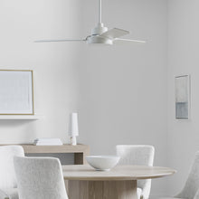 Load image into Gallery viewer, Jovie Outdoor Ceiling Fan in dining room.
