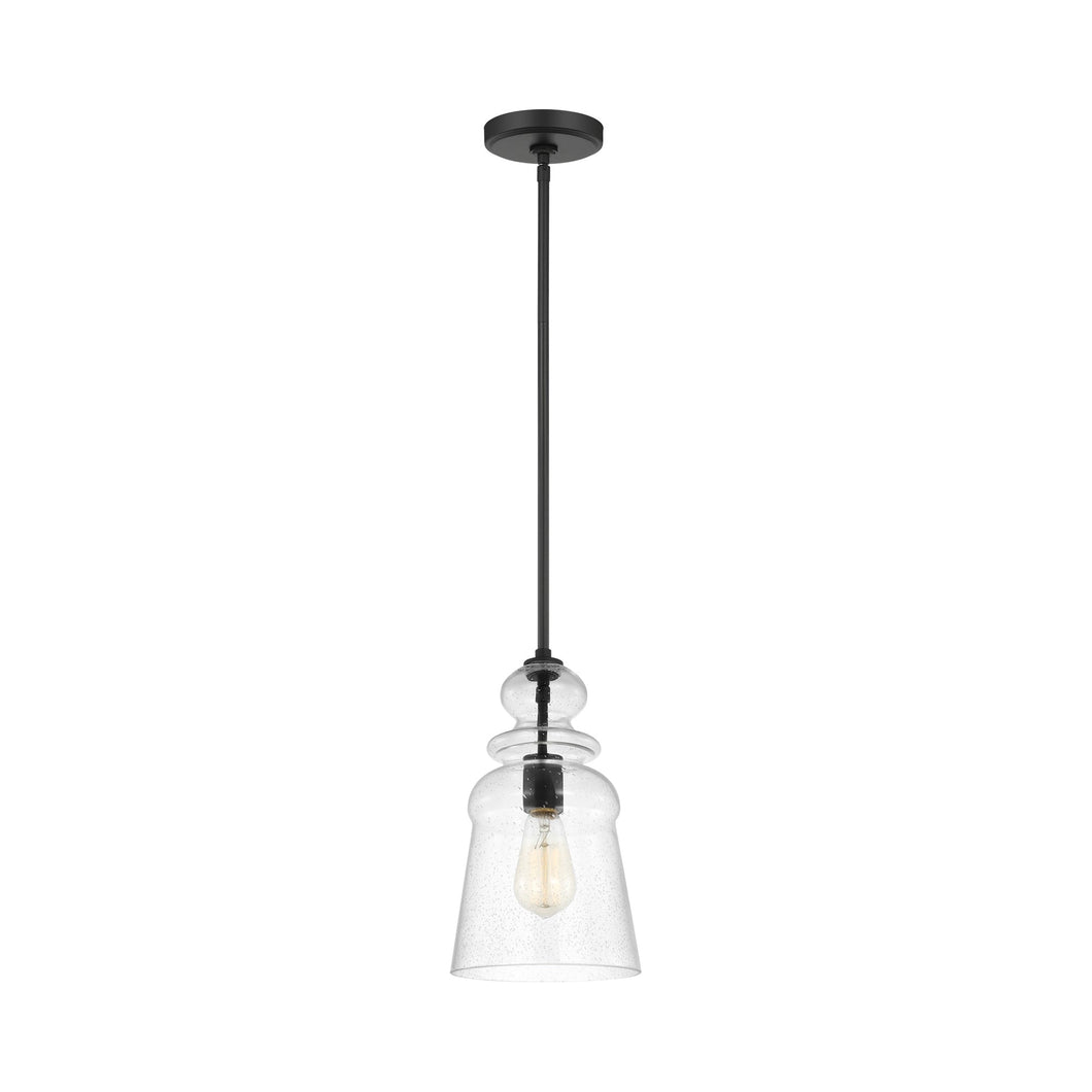 Kea Pendant Light in Midnight Black.