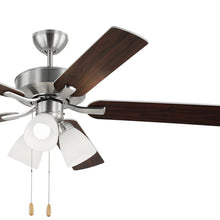 Load image into Gallery viewer, Linden LED 3 Ceiling Fan in Detail.
