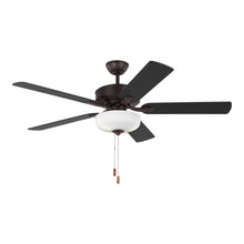 Load image into Gallery viewer, Linden LED Ceiling Fan in Bronze (52-Inch).
