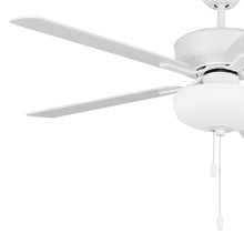 Load image into Gallery viewer, Linden LED Ceiling Fan in Detail.
