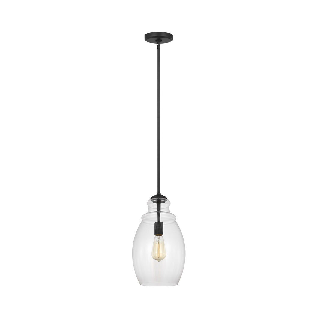 Marino Pendant Light in Midnight Black.