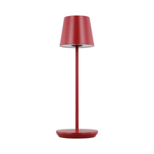 Load image into Gallery viewer, Mena Rechargeable Table Lamp in Dark Red.
