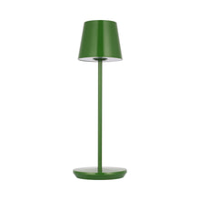 Load image into Gallery viewer, Mena Rechargeable Table Lamp in Green.
