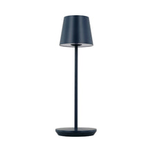 Load image into Gallery viewer, Mena Rechargeable Table Lamp in Hague Blue.
