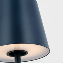 Load image into Gallery viewer, Mena Rechargeable Table Lamp in Detail.
