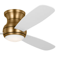 Load image into Gallery viewer, Orbis Hugger LED Ceiling Fan in Detail.
