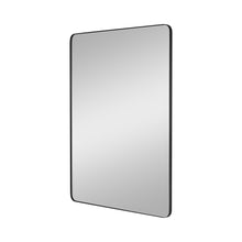 Load image into Gallery viewer, Planer Rectangular Mirror in Midnight Black (Large).
