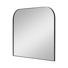 Load image into Gallery viewer, Planer Wide Mirror in Midnight Black.
