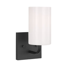 Load image into Gallery viewer, Rhett Bath Vanity Light in Midnight Black (Small/Not Included).

