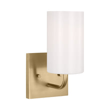 Load image into Gallery viewer, Rhett Bath Vanity Light in Satin Bronze (Small/Not Included).
