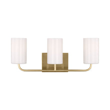 Load image into Gallery viewer, Rhett Bath Vanity Light in Satin Bronze (Large/Not Included).

