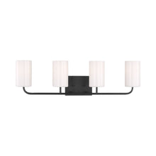Load image into Gallery viewer, Rhett Bath Vanity Light in Midnight Black (Extra Large/Not Included).
