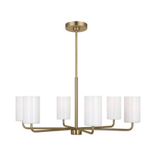 Load image into Gallery viewer, Rhett Chandelier in Satin Bronze (Large/Not Included).
