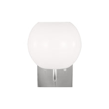 Load image into Gallery viewer, Rory Bath Vanity Light in Brushed Steel (Small/Not Included).
