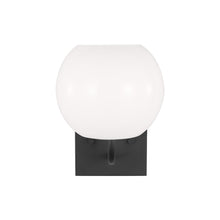 Load image into Gallery viewer, Rory Bath Vanity Light in Midnight Black (Small/Not Included).
